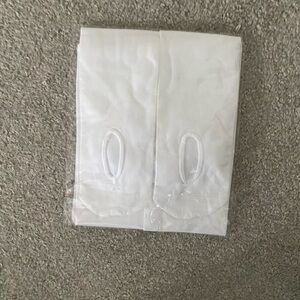 SHEIN 2x Pair Sheer White Tights